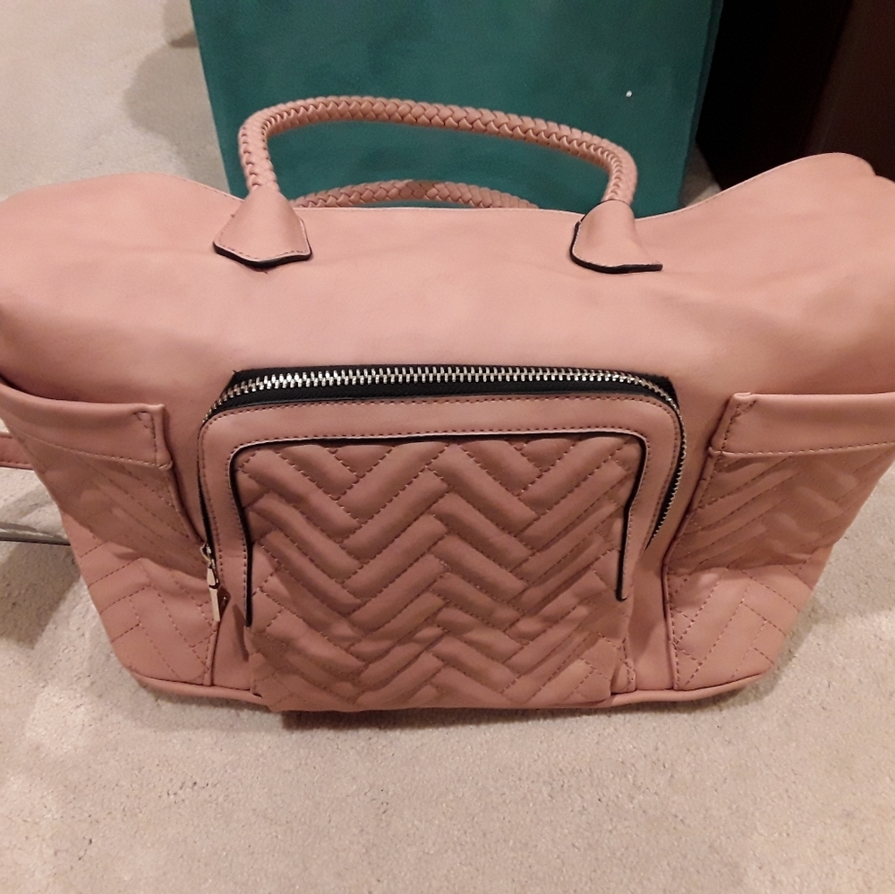 BLUSH COLOR BRAND NEW HANDBAG